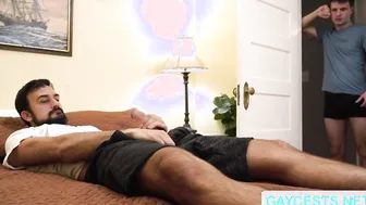 Mason Lear bareback fucks his stepson Maxx Monroe