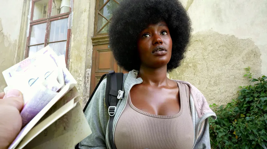 852px x 476px - Czech Streets 152: Quickie with Cute Busty Black Girl 4kPorn.XXX