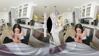 CoEd hottie Hailey Rose just has to wrap her big tits and lips around her friends dads big dick