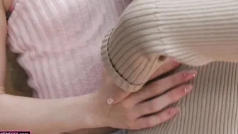 Queenie Sateen Gets A Taste Of Her Babysitter Demi Hawks
