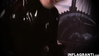 MILF mistress fucks her toy