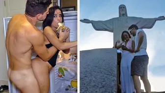 Sexy Brazilian Gold Digger Gets Picked Up With A Passport Trick