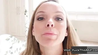 Blonde Stepmom Surprises Her Stepson With Sexy Lingerie While Her Husband Is Out Of T 21