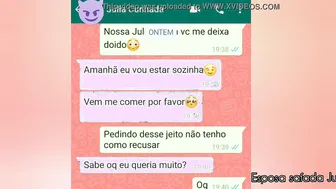 Crazy whatsapp sister strikes again and went to nailed her again