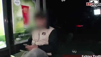 Strange man picked up on the street for sex