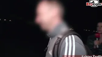 Strange man picked up on the street for sex