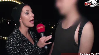 Strange man picked up on the street for sex