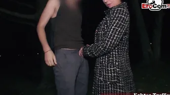 Strange man picked up on the street for sex