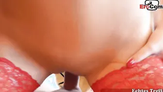 Blonde hobby whore makes a house call at a sex meeting