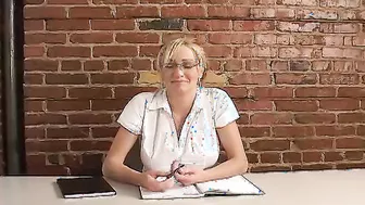 Ms. Leigh fucking in the classroom with her