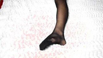 Just one foot