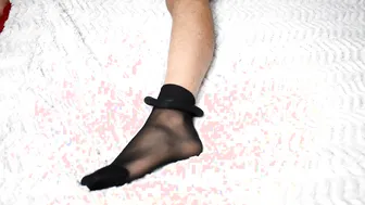 Just one foot
