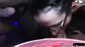 AO gang banging with dark-haired sluts