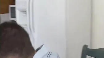 Vicky Vette fucking in the laundry room with her blue eyes