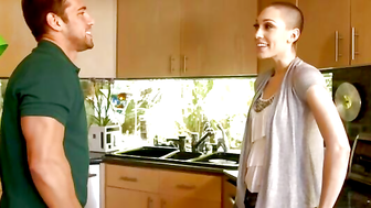Lily LaBeau fucking in the living room with her brown eyes