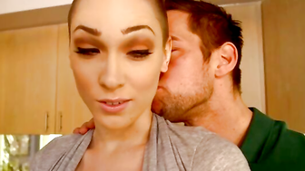 Lily LaBeau fucking in the living room with her brown eyes