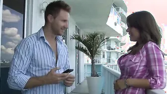 Chrissy Nova fucking in the loft with her hairy pussy
