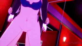 Boku No Hero Animated - Sex Party Yaoyorozu Momo Ochako Uraraka  Kyoka