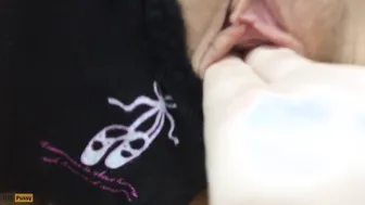 Watching Clip and Fingers my lover - USB Vagina
