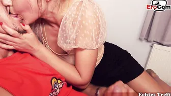 Hot brunette makes a house call to fuck