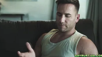 Jimmy masturbates and shows off his body