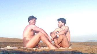 Nudist gay beach public fucking (and a couple was watching us behind us)
