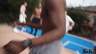 Blonde Loves Balling and Teasing