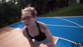 Blonde Loves Balling and Teasing