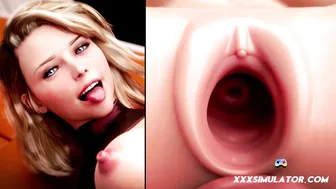 Monster Cock Dildo Fuck Machine ◇ 3D Masturbation