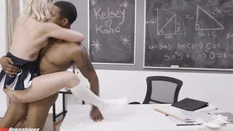 Slutty Cheerleader Kelsey Kane Learns Her A-BBCs