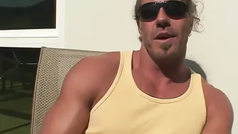 Pack porn video – Reno jerk off in the pool