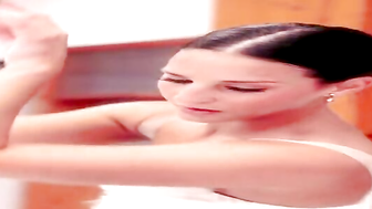 By day Betzz is a ballerina. She has plenty of practice to do but she also live streams it so her fans can watch. One of those fans is Nick Ross her boyfriend.As soon as Betzz is done with her cooldown she slips into the room where Nick is watching he