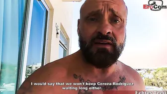 Redhead Latina Cereza Rodriguez fucks tourist