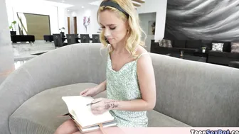 Cute Chloe gets fucked by an older perv