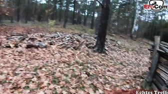 Outdoor ao fuck on the first date with milf