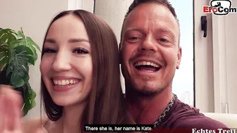 Pretty teenager Kate Quinn dates tourists