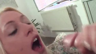Hubsche Blondine beim Pornocasting geknallt