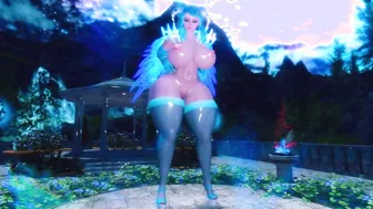 Skyrim THICC Vana Azure Moonlight Dance