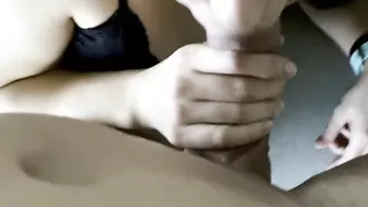 Naughty Sex on Couch with Anal Plug - Avocado Jizzes twice