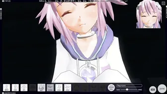 3D ANIMATED point of view Neptunia Riding your Dick inside the Forest House
