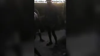 French woman loving big black cock inside Africa