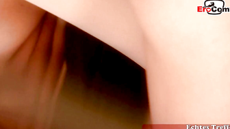 Teenage Cutie - Slim Girl With Brown Hair Gets Fucked Hard By A Huge Dick