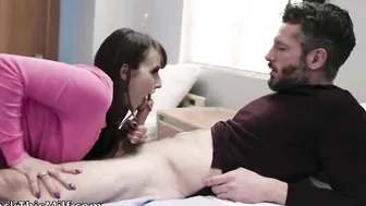 Nympho Lexi Luna Cheats On Husband Under His Nose With A Double Creampie 9