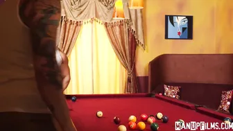 Damien Stone And Johnny Hill Pool Match Turns Into Hard Sex