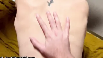 Husband and friend take turns fucking and filling up wife’s pussy _ Sloppy seconds cr 18