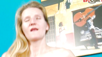 Skinny mature woman having sex therapy with her husband