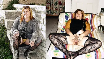 bbw granny hooker before and after with a customers