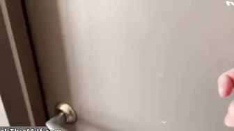 Unplanned sex in a hotel room between stepson and his stepmom 14