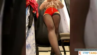 CrazzyChicks Seductive showcase at stripTango