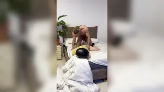 Turkish jock fucks his bottom hard